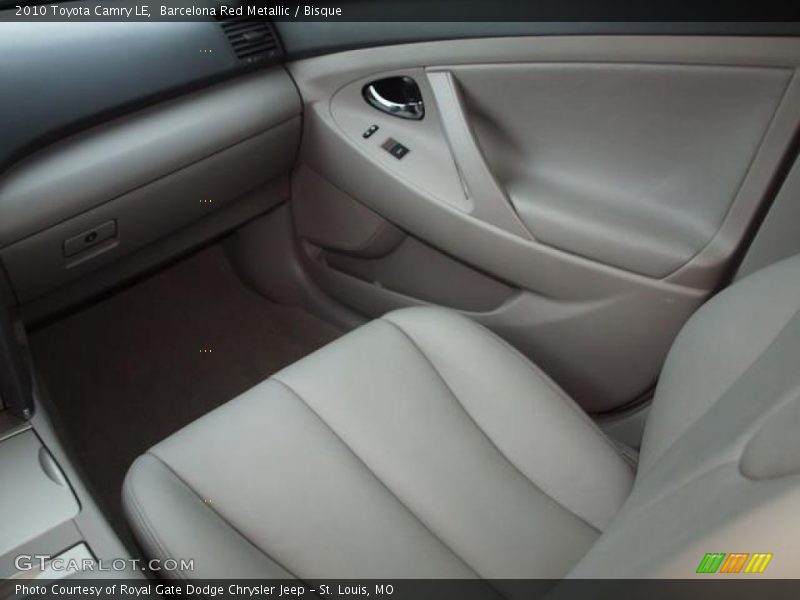 Barcelona Red Metallic / Bisque 2010 Toyota Camry LE
