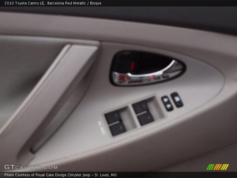 Barcelona Red Metallic / Bisque 2010 Toyota Camry LE