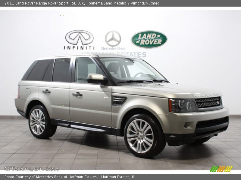Ipanema Sand Metallic / Almond/Nutmeg 2011 Land Rover Range Rover Sport HSE LUX