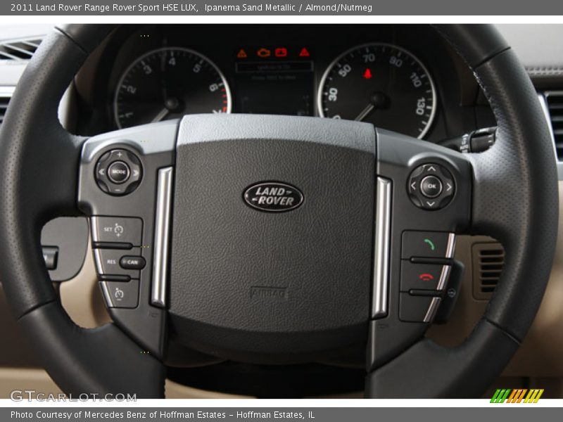 Ipanema Sand Metallic / Almond/Nutmeg 2011 Land Rover Range Rover Sport HSE LUX