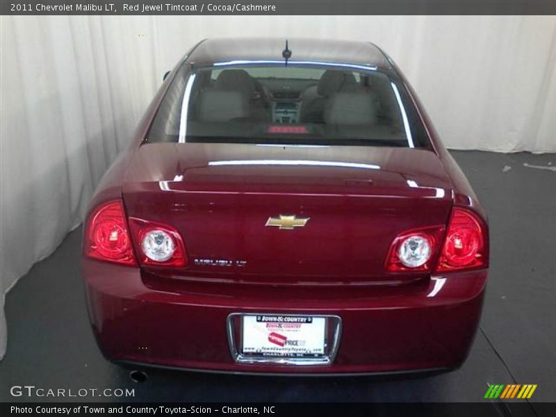 Red Jewel Tintcoat / Cocoa/Cashmere 2011 Chevrolet Malibu LT