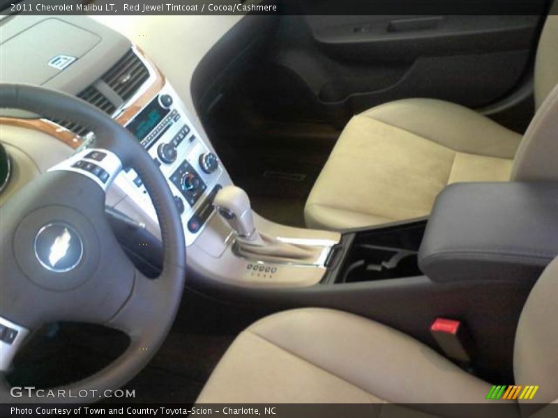 Red Jewel Tintcoat / Cocoa/Cashmere 2011 Chevrolet Malibu LT