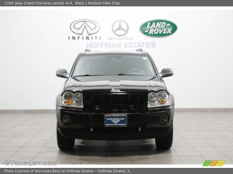 Black / Medium Slate Gray 2006 Jeep Grand Cherokee Laredo 4x4