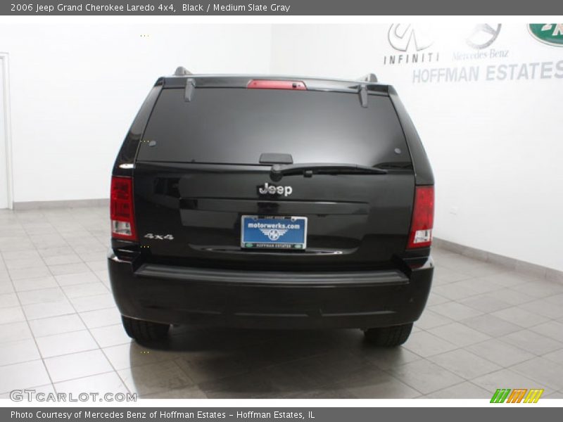 Black / Medium Slate Gray 2006 Jeep Grand Cherokee Laredo 4x4