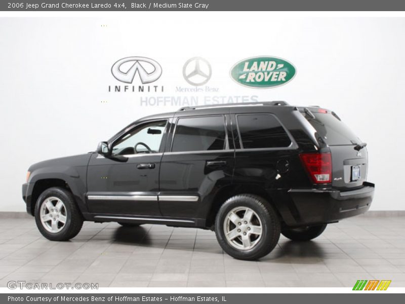 Black / Medium Slate Gray 2006 Jeep Grand Cherokee Laredo 4x4