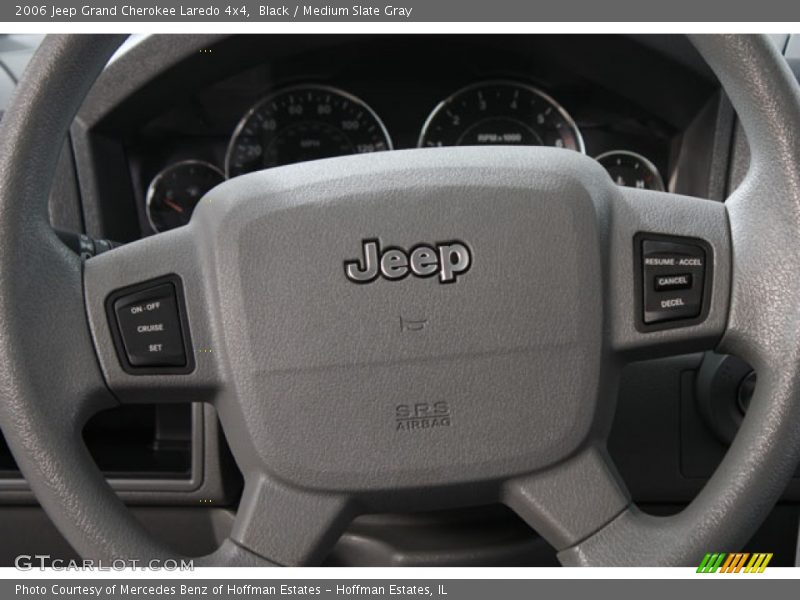 Black / Medium Slate Gray 2006 Jeep Grand Cherokee Laredo 4x4