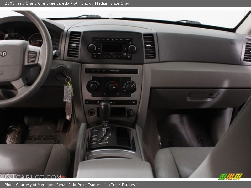 Black / Medium Slate Gray 2006 Jeep Grand Cherokee Laredo 4x4
