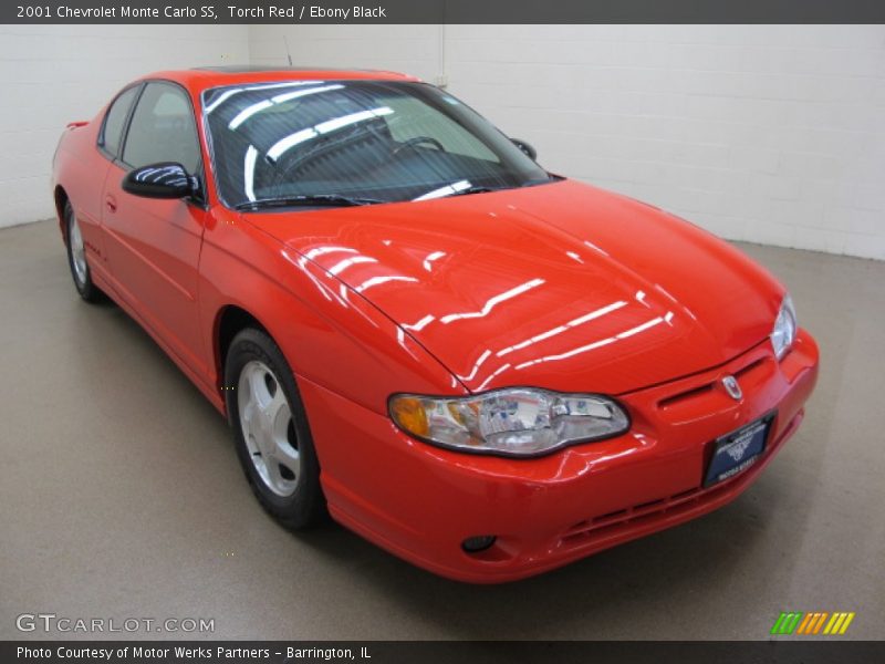 Torch Red / Ebony Black 2001 Chevrolet Monte Carlo SS