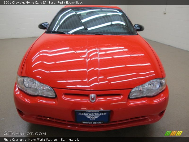 Torch Red / Ebony Black 2001 Chevrolet Monte Carlo SS