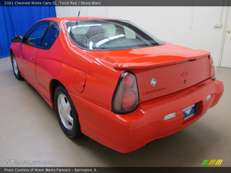 Torch Red / Ebony Black 2001 Chevrolet Monte Carlo SS