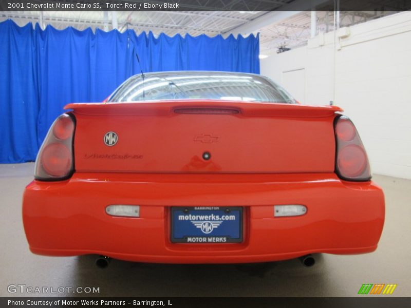 Torch Red / Ebony Black 2001 Chevrolet Monte Carlo SS