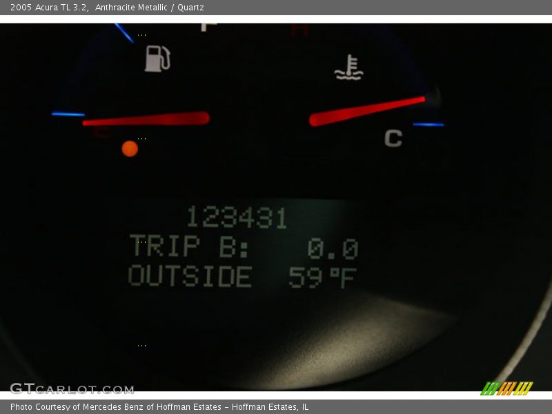 Anthracite Metallic / Quartz 2005 Acura TL 3.2