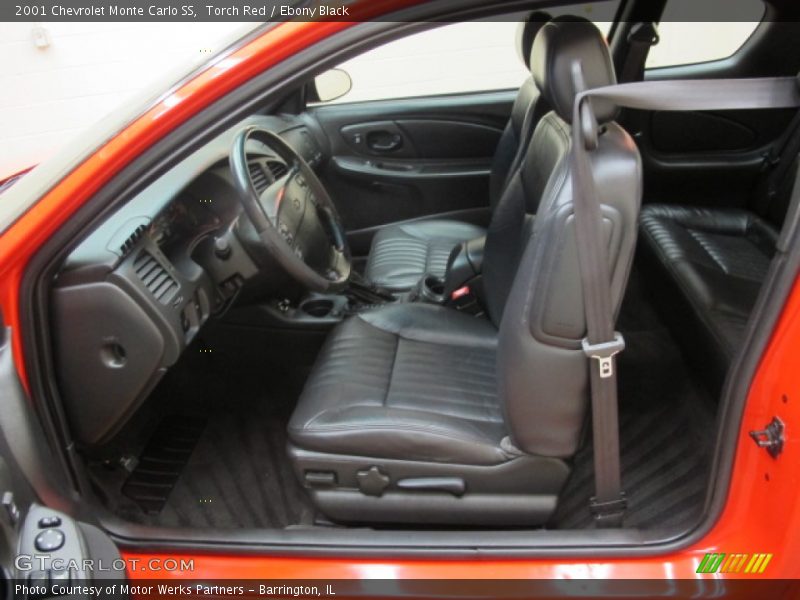 Torch Red / Ebony Black 2001 Chevrolet Monte Carlo SS