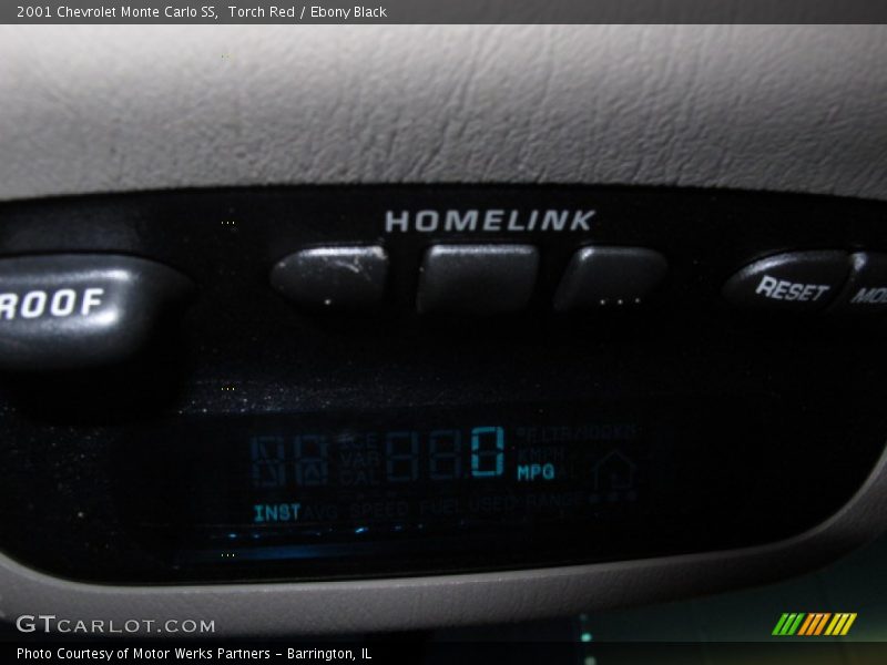Torch Red / Ebony Black 2001 Chevrolet Monte Carlo SS
