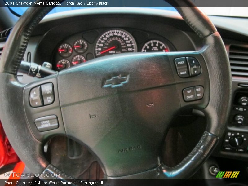 Torch Red / Ebony Black 2001 Chevrolet Monte Carlo SS