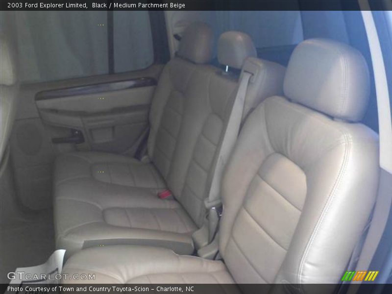 Black / Medium Parchment Beige 2003 Ford Explorer Limited