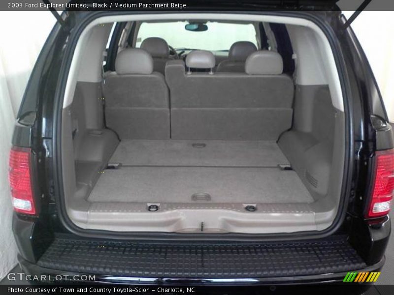 Black / Medium Parchment Beige 2003 Ford Explorer Limited