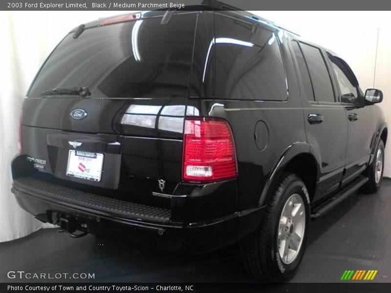 Black / Medium Parchment Beige 2003 Ford Explorer Limited