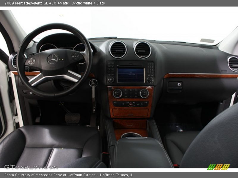 Arctic White / Black 2009 Mercedes-Benz GL 450 4Matic