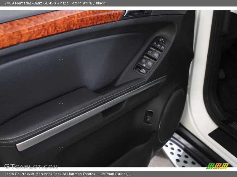 Arctic White / Black 2009 Mercedes-Benz GL 450 4Matic