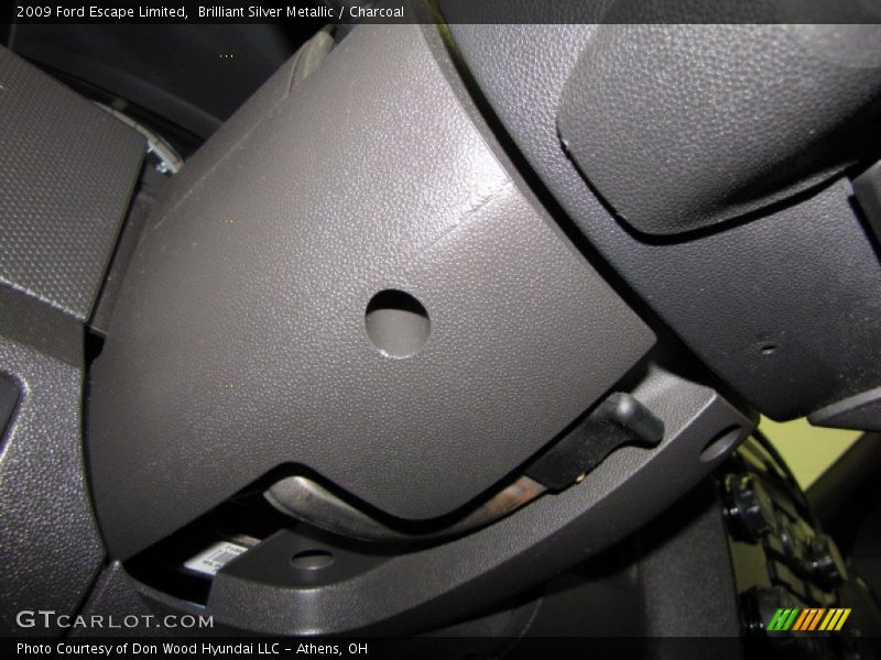 Brilliant Silver Metallic / Charcoal 2009 Ford Escape Limited