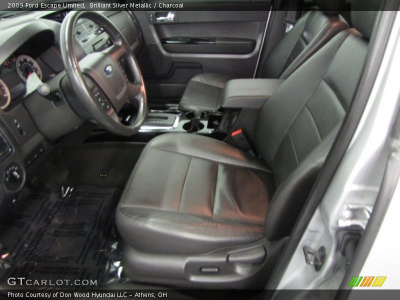  2009 Escape Limited Charcoal Interior