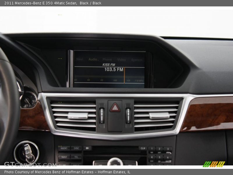 Black / Black 2011 Mercedes-Benz E 350 4Matic Sedan