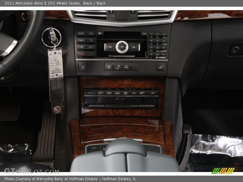 Black / Black 2011 Mercedes-Benz E 350 4Matic Sedan