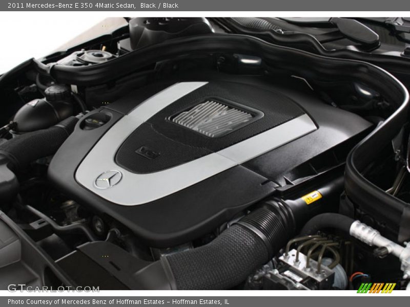 Black / Black 2011 Mercedes-Benz E 350 4Matic Sedan