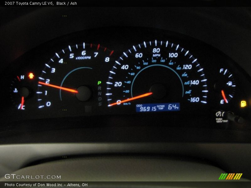 Black / Ash 2007 Toyota Camry LE V6