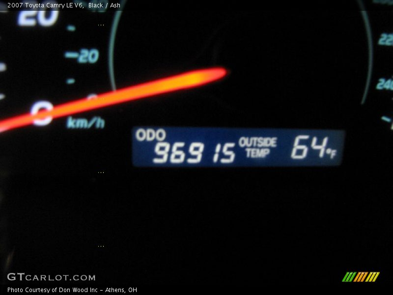 Black / Ash 2007 Toyota Camry LE V6