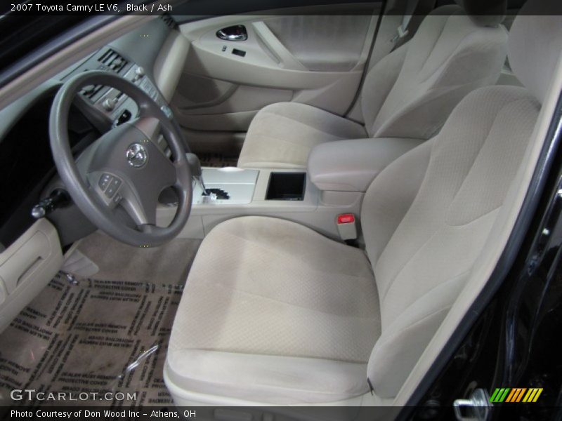 Black / Ash 2007 Toyota Camry LE V6
