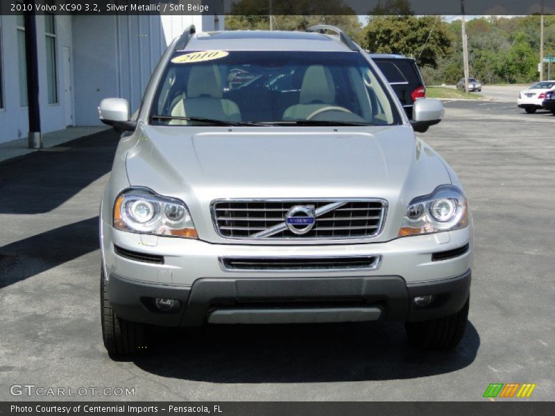 Silver Metallic / Soft Beige 2010 Volvo XC90 3.2