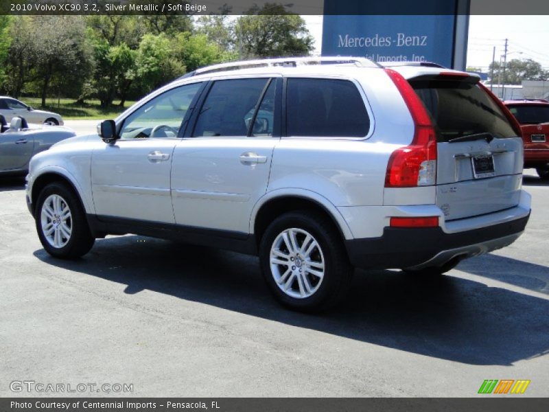 Silver Metallic / Soft Beige 2010 Volvo XC90 3.2