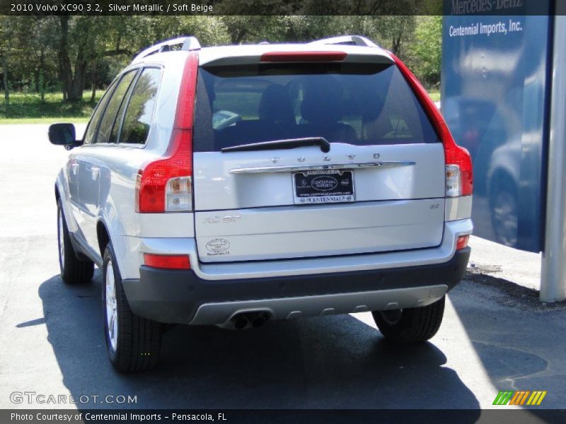 Silver Metallic / Soft Beige 2010 Volvo XC90 3.2