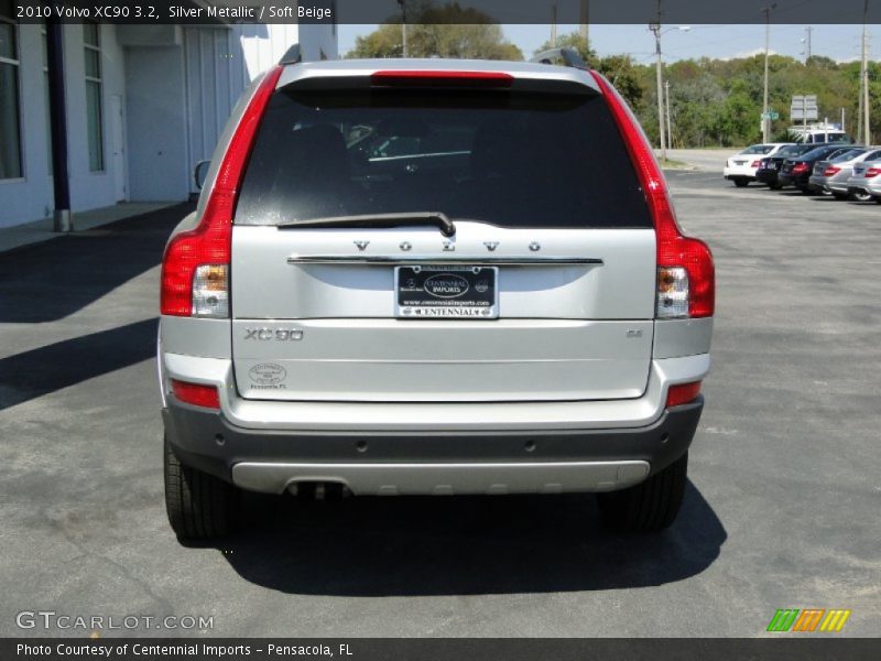 Silver Metallic / Soft Beige 2010 Volvo XC90 3.2