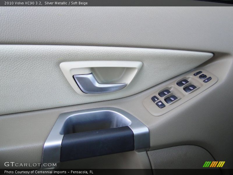 Silver Metallic / Soft Beige 2010 Volvo XC90 3.2