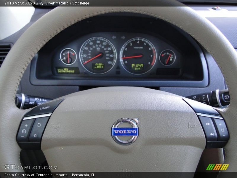 Silver Metallic / Soft Beige 2010 Volvo XC90 3.2