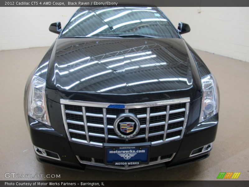 Black Raven / Ebony/Ebony 2012 Cadillac CTS 4 AWD Coupe