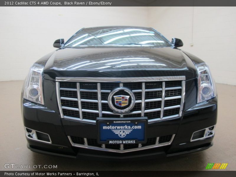 Black Raven / Ebony/Ebony 2012 Cadillac CTS 4 AWD Coupe