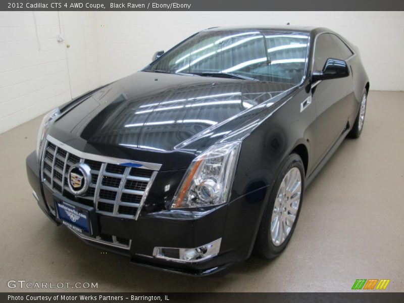 Black Raven / Ebony/Ebony 2012 Cadillac CTS 4 AWD Coupe