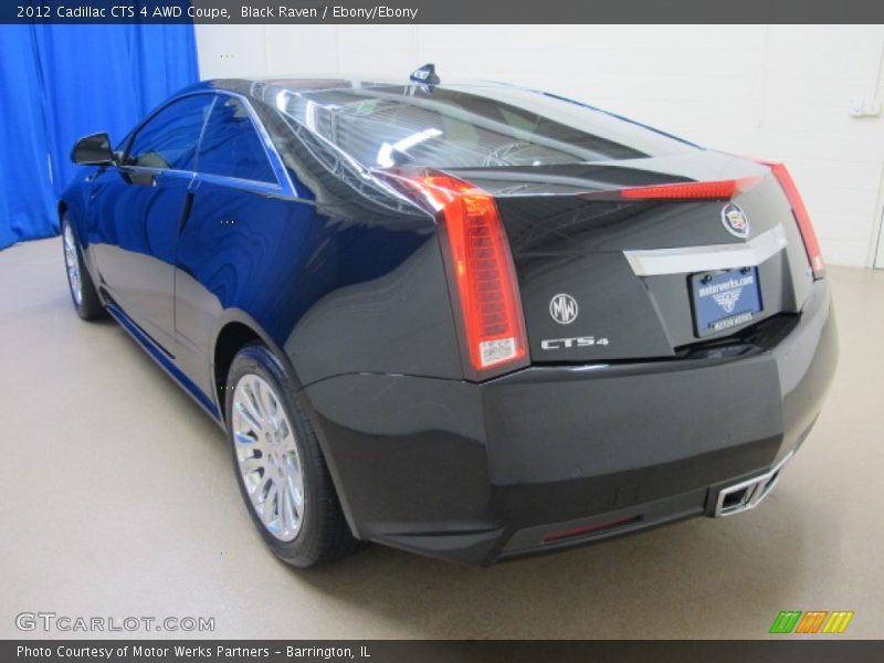 Black Raven / Ebony/Ebony 2012 Cadillac CTS 4 AWD Coupe