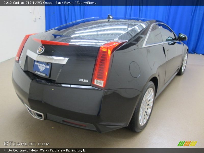 Black Raven / Ebony/Ebony 2012 Cadillac CTS 4 AWD Coupe