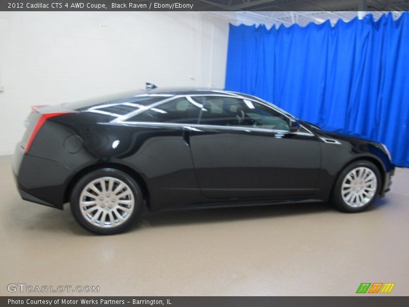 Black Raven / Ebony/Ebony 2012 Cadillac CTS 4 AWD Coupe