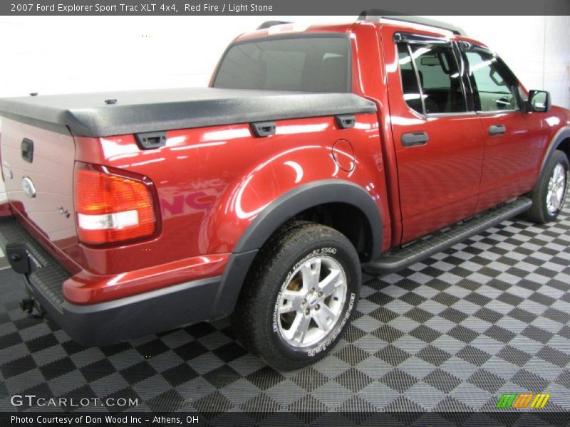 Red Fire / Light Stone 2007 Ford Explorer Sport Trac XLT 4x4