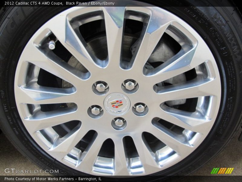 Black Raven / Ebony/Ebony 2012 Cadillac CTS 4 AWD Coupe