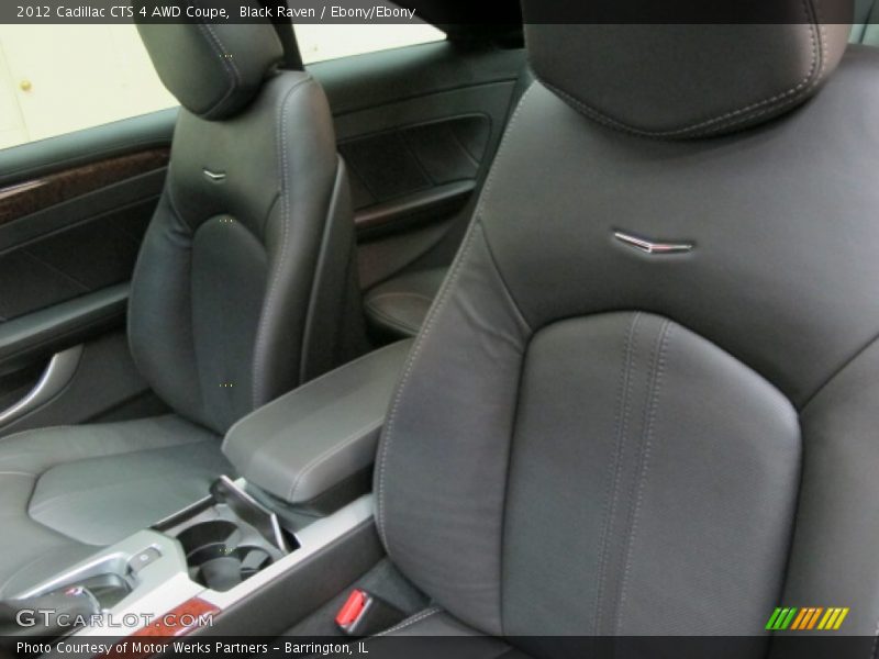 Black Raven / Ebony/Ebony 2012 Cadillac CTS 4 AWD Coupe