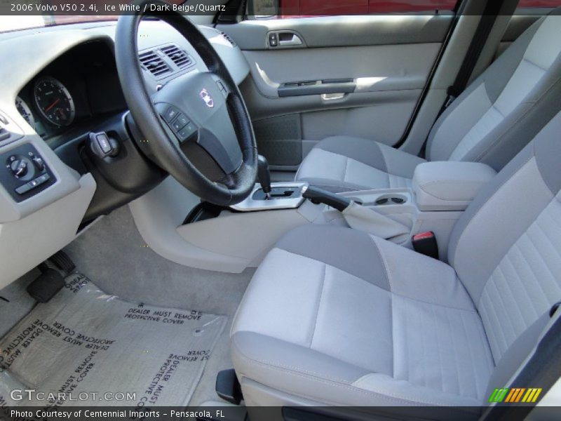  2006 V50 2.4i Dark Beige/Quartz Interior