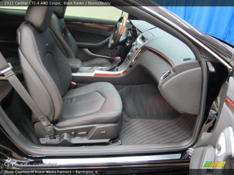 Black Raven / Ebony/Ebony 2012 Cadillac CTS 4 AWD Coupe