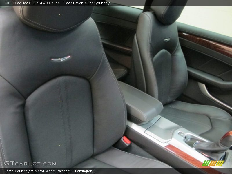 Black Raven / Ebony/Ebony 2012 Cadillac CTS 4 AWD Coupe